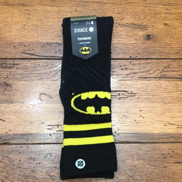 STANCE - "BATMAN" with FEEL 360 INFIKNIT Performance Socks. - Picture 1 of 10